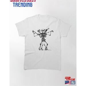 Dancing Skeletons Classic Tshirt Unisex